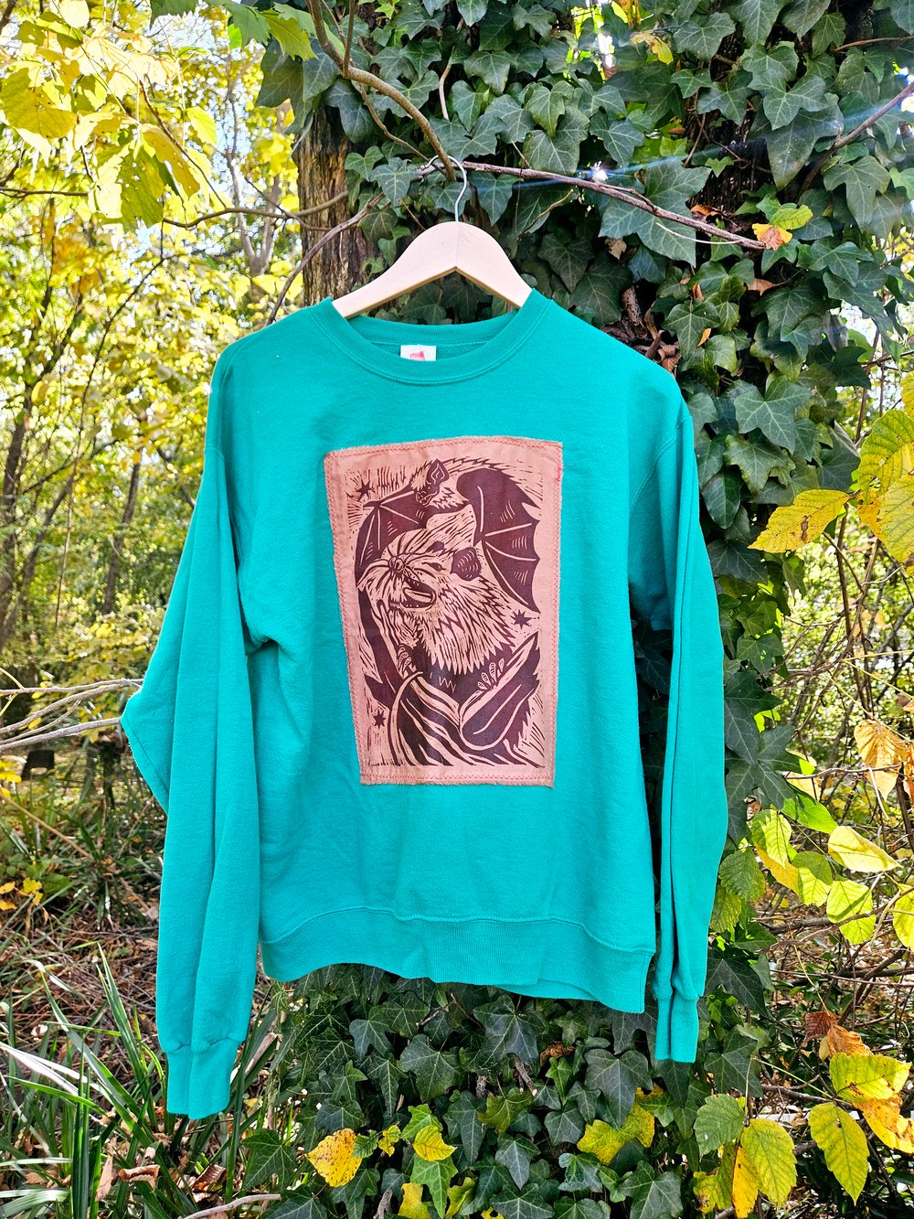 Image of Printed Patch Sweatshirts