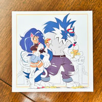 Casual Felicia and Jon Talbain Print