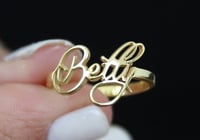 Image 2 of Stud set with ring 