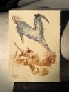 The Leaping Centaur, Stone Lithograph Print