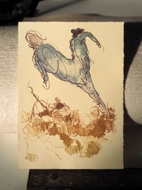 Image 1 of The Leaping Centaur, Stone Lithograph Print
