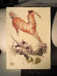 Image 3 of The Leaping Centaur, Stone Lithograph Print