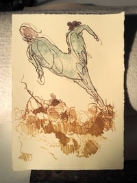 Image 4 of The Leaping Centaur, Stone Lithograph Print