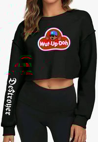 " Wut-Up-Doh " Cropped Crewneck