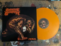 Image 1 of Concrete Caveman - Feral LP (SM042)  ORANGE