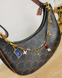 Image 1 of ffxiv-inspired bag charm chain