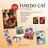 Tuxedo Cat 🐾 Flat Bundle