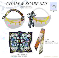 Image 10 of ffxiv-inspired bag charm chain