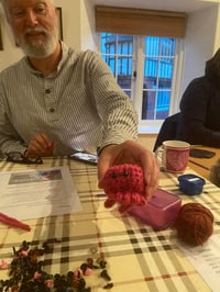 Image 3 of Axbridge amigurumi octopus workshop Wednesday November 27th 7-9pm