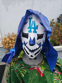 Image 1 of Dodger luchador mask