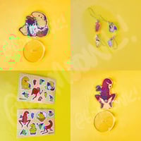 Image 1 of [PREORDER] Smiling Friends-inspired Standees, Blind Bags, and Sticker Sheets
