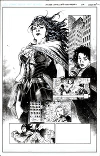 Image 2 of WONDER WOMAN 80th ANNIVERSARY - Page 4 Original Art - ON HOLD