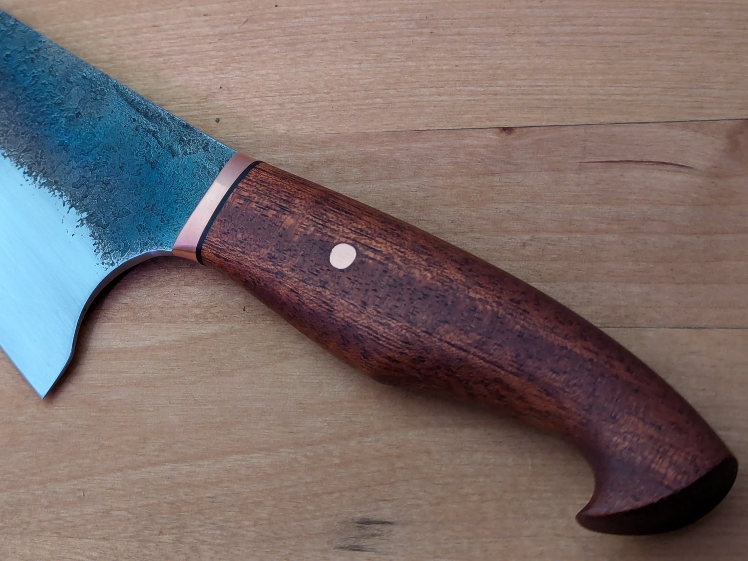 Image of Chef's knife, partial-tang