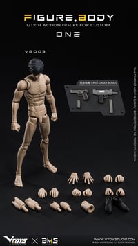 Image 5 of [Pre order]VTOYS X BMS 1/12th Action Figure FIGURE BODY ONE