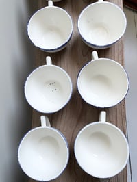 Image of 12 Tasses et sous tasses Mary lou Digoin