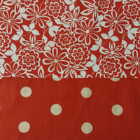 Image 2 of KylieJane Mixed Up Swing top -red and white