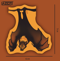 Image 2 of Spectacled Flying Fox - Stickers