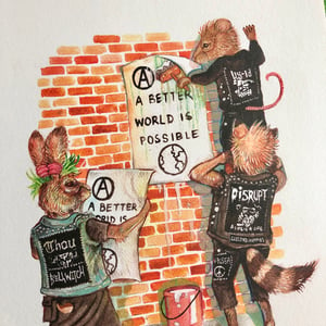 Image of 'A better world is possible' Giclee print 