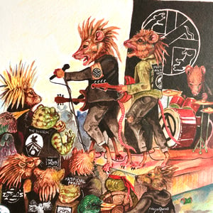 Image of 'Anarcho punk' Giclee print