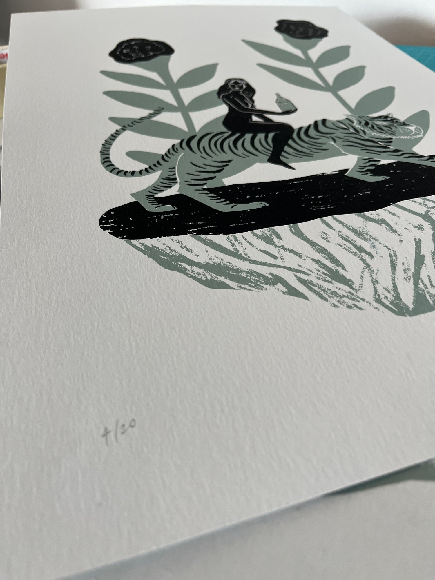 Image of Serigrafia Tigre