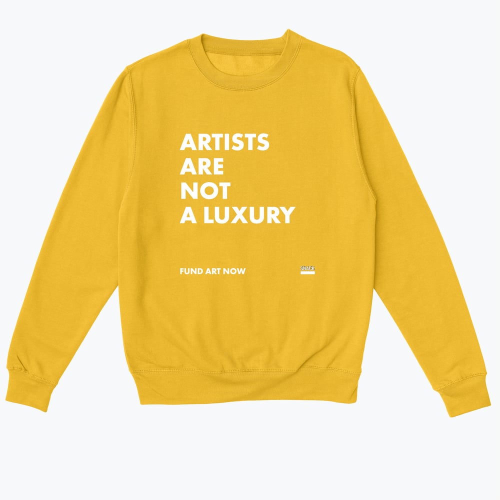 Artists Are Not A Luxury