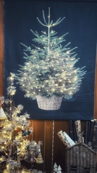 Image 2 of Toile Sapin avec Leds