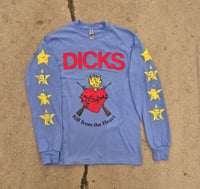 Image 1 of DICKS "Kill from the Heart" blue longsleeve 