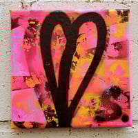 Image 2 of Sean Worrall - "A Leaf Or..." (Oct 2024) - Acrylic on canvas, 20x20cm