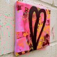 Image 3 of Sean Worrall - "A Leaf Or..." (Oct 2024) - Acrylic on canvas, 20x20cm