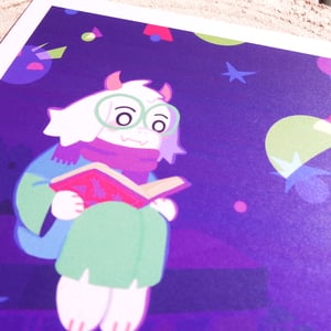 🎨  Print carré - Ralsei