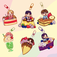 Only for Yuno... and Apple 🍰No Home Dessert Keychains🍮