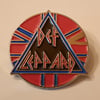 Def Leppard logo pin