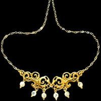 Image 1 of NUAGES BAROQUE Collier - Moon Stone