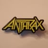 Anthrax logo pin