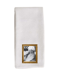 Vogue Santa Tea Towel
