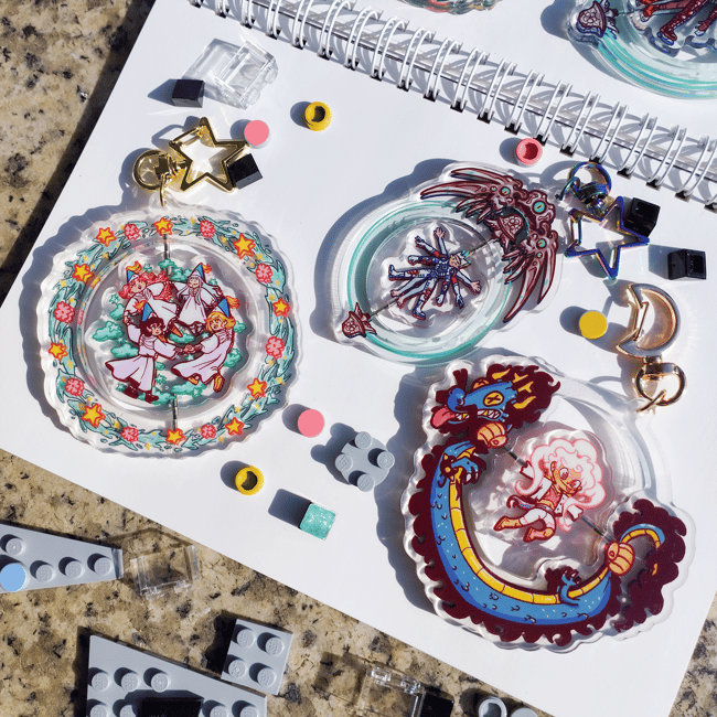 LEFTOVERS - Rotating charms