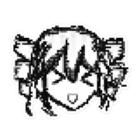 Image 1 of Black & White BREADGIRL Stickers