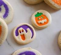 Image 2 of Halloween cookie magnet set 