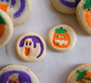 Image of Halloween cookie magnet set 