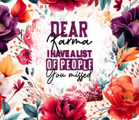 Image 1 of Dear Karma