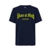 Image of POM Hardcore Shirt navy/yellow