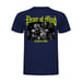 Image of POM Hardcore Shirt navy/yellow