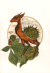 Spinystag A5 Print
