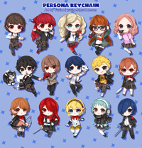 PERSONA KEYCHAINS