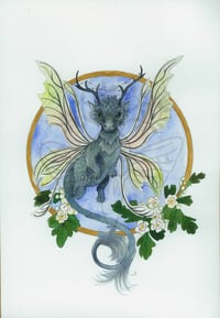 Twilight Dragon A5 Print