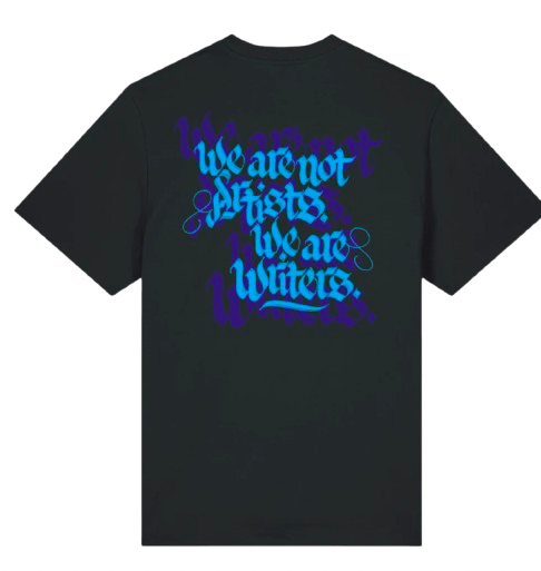 Capsule x Nasty - Writers black tee