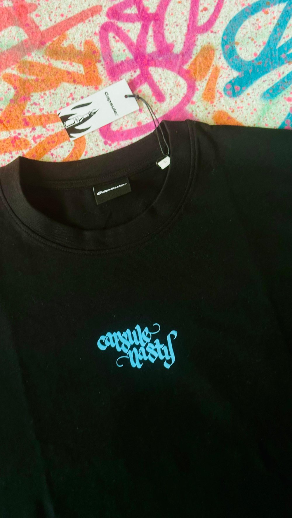 Capsule x Nasty - Writers black tee