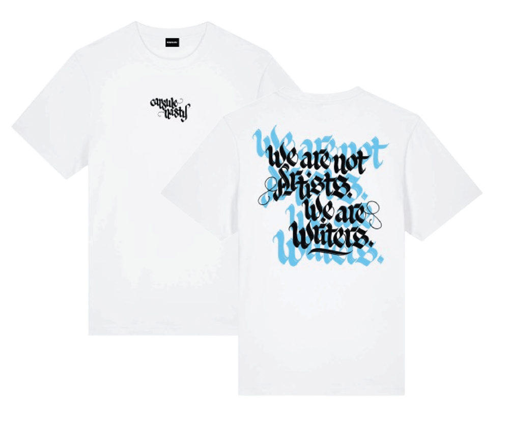 Capsule x Nasty - Writers white tee