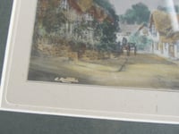 Image 6 of Antique Shanklin Isle of Wight Hand-Coloured Engraving Print, C. Russell, Small Artwork, Framed 