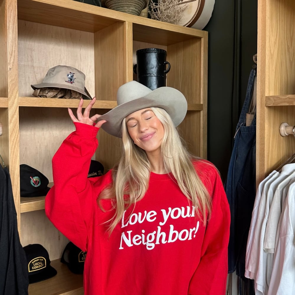 Image of CHERRY RED sweatshirt